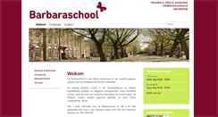 Desktop Screenshot of barbaraschool.nl