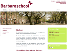 Tablet Screenshot of barbaraschool.nl